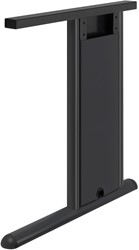 TAFELPOOT C VAST LINKS   MEFF CE staal Ral 7016 Antraciet*H=712mm