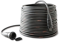 VERLENGKABEL NEOPREEN    KERAF CE randaarde*230V*zwarte kabel/stekkers