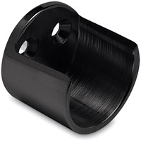 ROEDEDRAGER GRACE 2G G-FITTINGS CE zamac zwart design*voor buis ø25,4mm*