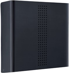 HANDDOEKDISPENCER ONE WAND PROOX CE rvs zwart gecoat*voor +/- 300-400 doekjes*