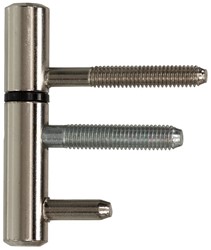 INBOORPAUMELLE STAAL DULIMEX CE staal rvs finish*opdekdeur*nylon ring*