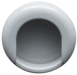 INLAATKOM POLYAMIDE 92 PA HEWI CE infreesmaat ø70x13mm*antracietgrijs*