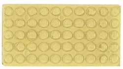 AANSLAGDEMPER HETTICH CE kunststof*zelfklevend*50stuks