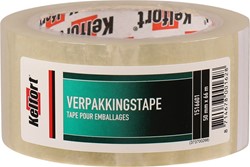 VERPAKKINGSTAPE TRANS KELFORT CE polypropyleen*met acrylaat kleeflaag*