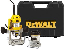 BOVEN en KANTENFREES DeWALT CE met verwisselbare zool*in koffer*