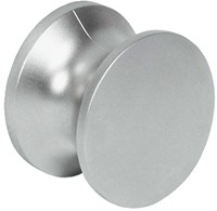 DRUKKNOP voor Push-Lock MEFF CE messing verchroomd gepolijst*H19