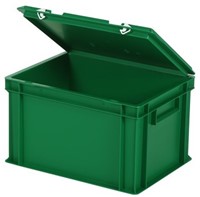 STAPELBAK SOLID-LINE PP EURONORM CE *bodem/wanden gesloten*met deksel*-2