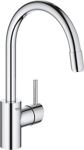 KEUKENKRAAN CONCETTO GROHE CE eengats*uittrekbare straalregelaar*