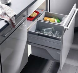 AFVALEMMER EURO CARGO S HAILO CE frontdeursysteem*softclose/gedempt*