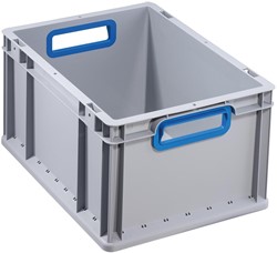 STAPELBOX EUROMODEL PROFIPLUS CE heavy duty *PP*met open handgrepen*
