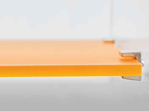 GLASPLAATDRAGER model EVO EMUCA CE zamac zwart*boren ø5mm*18,5x13,2mm-3