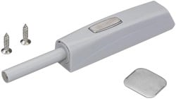 DEURBUFFER MAGNETISCH SEVROLL CE kunststof lichtgrijs*6-delig*met adapter