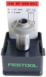 AFRONDFREES PROFI FESTOOL CE zonder aanloopkogellager*