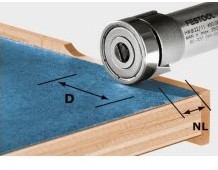 AANLOOPKOGELLAGER FESTOOL CE voor diverse frezen van de OF-500*-2