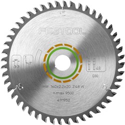 CIRKELZAAGBLAD HOUT  FESTOOL CE voor TS(C)55-ATF55-AP55*fijn getand