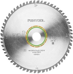 CIRKELZAAGBLAD HOUT  FESTOOL CE voor Kapex KS88/KS120*fijn getand*