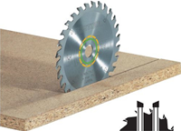 CIRKELZAAGBLAD HOUT  FESTOOL CE voor Kapex KS88/KS120*fijn getand*-2