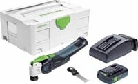 MULTITOOL OSCILLEREND   FESTOOL CE met accu & lader*Vecturo*in SYS2-T-loc