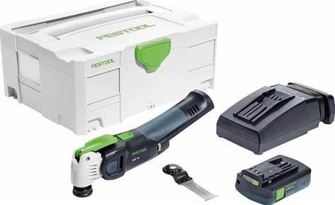 MULTITOOL OSCILLEREND   FESTOOL CE met accu & lader*Vecturo*in SYS2-T-loc
