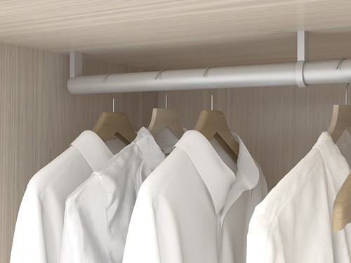 GARDEROBERAIL ROND EMUCA CE aluminium mat geanodiseerd*glad-3