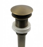 AFVOERPLUG POP-UP TEAKEA CE zonder overloop*plug ø66mm*