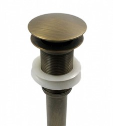 AFVOERPLUG POP-UP TEAKEA CE zonder overloop*plug ø66mm*