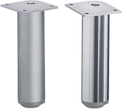 MEUBELVOET LanoRO HETTICH CE alu geeloxeerd*max.150kg