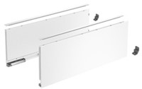 ZIJWANDEN AvanTech YOU 3D HETTICH CE staal wit gecoat   *R/L*z/ frontbevestiging*