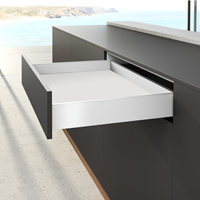 ZIJWANDEN AvanTech YOU 3D HETTICH CE staal wit gecoat   *R/L*z/ frontbevestiging*-3