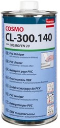 PVC REINIGER COSMOFEN WEISS CE niet oplossend*met anti-staticum*