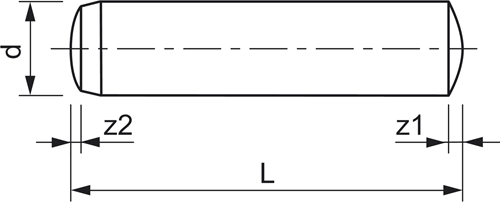 CYLINDERSTIFT Din6325 SCHACHERMAYER CE staal blank gehard*toleratie M6*60+/-2HRC*-2