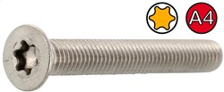 METAALSCHROEF ISO 14581 MEFF CE rvs A4 (aisi 316)*torx*doos  200stuks*