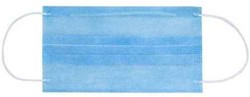 HYGIENEMASKER 3 LAAGS EDE CE PP-filter-PP*neusbeugel*elastiek*