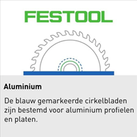 CIRKELZAAGBLAD METAAL   FESTOOL CE TS(C)75*aluminium/kunststof/sandwich*-3