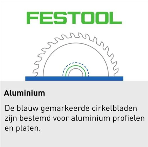 CIRKELZAAGBLAD METAAL   FESTOOL CE TS(C)75*aluminium/kunststof/sandwich*-3