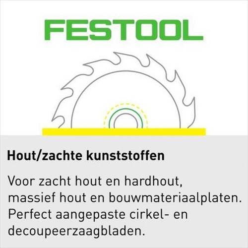 CIRKELZAAGBLAD HOUT  FESTOOL CE voor Kapex KS88/KS120*fijn getand*-3