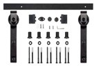 SCHUIFDEURSET BARNDOOR SEVROLL CE staal wit   gecoat*aanschroef*max.100kg*