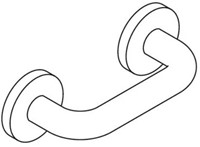 MEUBELGREEP kleur 98 PA HEWI CE polyamide*signaalwit*hoh 115mm-2