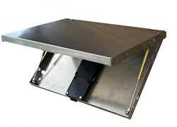 OPBERGKLUIS INBOUW PS-LOCKS CE rvs blank gelakt*2 gasveren*Quad*