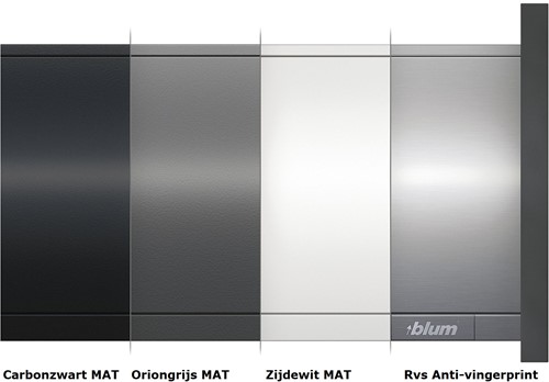 ZIJWANDEN LEGRABOX HM BLUM CE staal carbonzwart mat*pure set*R/L*-3