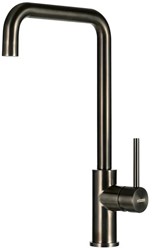 KEUKENKRAAN MEDWAY   LORREINE CE rvs 18/10 Gunmetal*U-model*met slangen