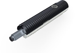 PLANKVERBINDER 1delig OMM CE kunststof/staal*hex2,5*max.40kg*