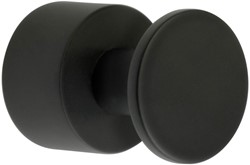 HANDDOEKHAAKJES HOUSE SMEDBO CE messing zwart gecoat*ø19x25mm*2stuks