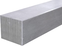 STAFPROFIEL VIERKANT RVS 304 MEFF CE vierkant geslepen K320*lengte 3000mm*