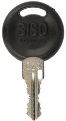 CYLINDERSLEUTEL MEUBELSLOT SISO CE