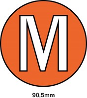 FRONTBEVESTIGING HM BLUM CE kunststof cremewit*voor binnenla-3
