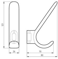 HOED/JASHAAK X-TENZ    HERMETA CE aluminium gegoten*75%recy*C2Czilver-2