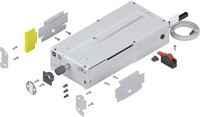 UITWERPER SERVODRIVE FLEX BLUM CE voor koelkasten* nishoogte <1700mm*-2
